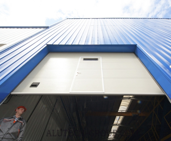 Промышленные ворота Алютех Protrend в Новороссийске