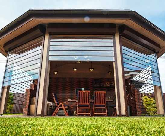 Прозрачные рольставни в Новороссийске