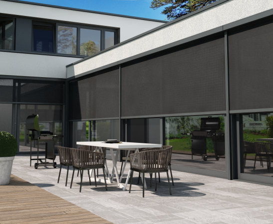 Внешняя солнцезащита помещений в Новороссийске